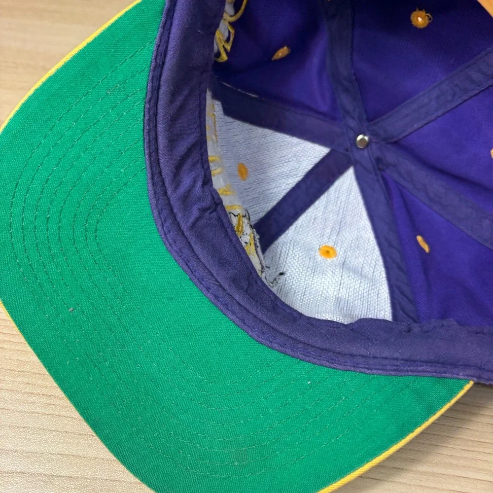 Vintage Minnesota Vikings Hat Cap Snapback Embroidered‎ Wrap Around Drew Pearson